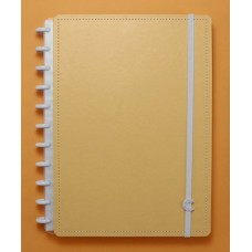 Caderno Inteligente Grande All Laranja Pastel
