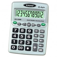 Calculadora Kadio de Mesa C/12 Dígitos KD-1038B
