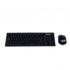 Kit Teclado e Mouse Maxprint SEM FIO CW1001 Preto