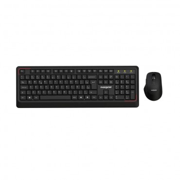Kit Teclado e Mouse Maxprint SEM FIO CW200 Preto