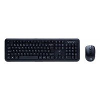 Kit Teclado e Mouse s/  fio 1600 DPI REF 2.4G 2.0 Preto Maxprint