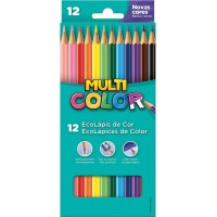 Lápis de Cor Multicolor C/12 Cores