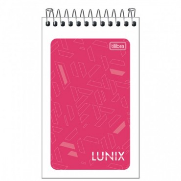 Caderneta Espiral Capa Flexível Lunix 60 Folhas Caderneta Espiral Capa Flexível Lunix 60 Folhas