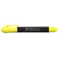 Marca Texto Faber Castell SuperSoft Gel Amarelo
