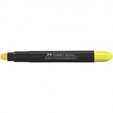 Marca Texto Faber Castell SuperSoft Gel Amarelo