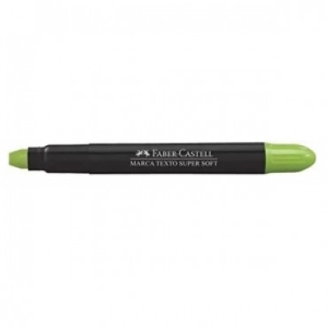 Marca Texto Faber Castell SuperSoft Gel Verde