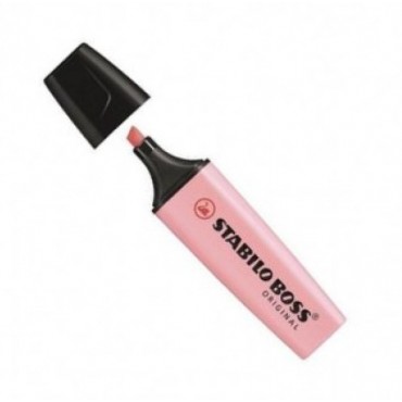 Marca Texto Stabilo Boss Pastel Rosa 70/129