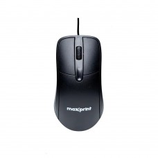Mouse Maxprint USB Optico Officeeasy Preto 1200 DPI