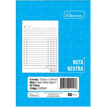Nota Neutra Sem Cópia 1/32”