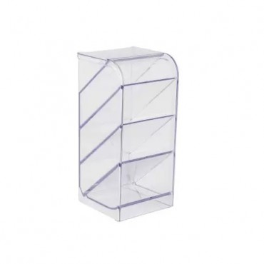 Organizador Acrilico Diagonal Cristal Waleu