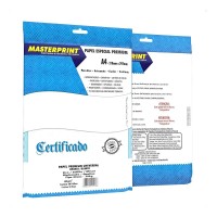 Papel A4 40kg 120g Branco Masterprint c/50 Papel A4 40kg 120g Branco Masterprint c/50