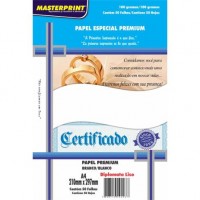Papel Cartao Masterprint Diplomata A4 180g C/50F – Branco