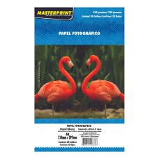 Papel Fotográfico A4 Glossy 230g C/20F Masterprint
