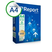 Papel A4 Report Reciclado Ecológico 75g C/500 Folhas