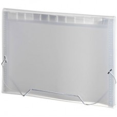 Pasta Sanfonada A4 C/12 Divisórias Cristal Pasta Sanfonada A4 C/12 Divisórias Cristal