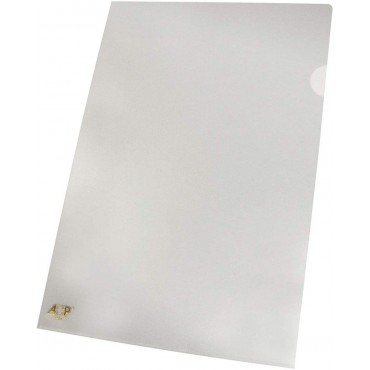 Pasta Plástica em L A4 Cristal ACP