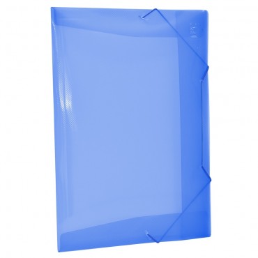 Pasta Aba Elástica Ofício Lombo 40 mm Dac Simples 504PP- Azul