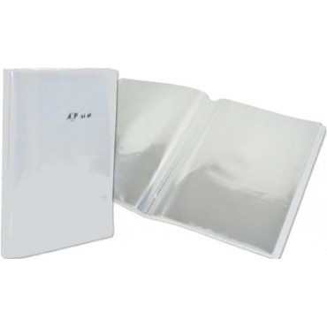 Pasta Catálogo A4 c/ 60 Sacos ACP Cristal