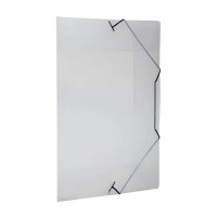 Pasta Aba Elástica Ofício PVC Cristal Top Dello Pasta Aba Elástica Ofício PVC Cristal Top Dello