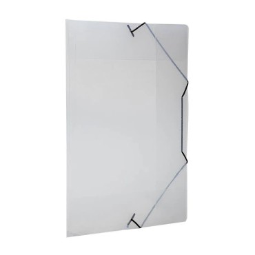 Pasta Aba Elástica Ofício PVC Cristal Top Dello