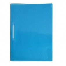 Pasta Grampo Trilho Plástica Oficio Azul