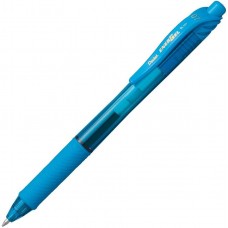 Caneta Pentel Energel Retratil 0.7 Azul Céu BL107-SN
