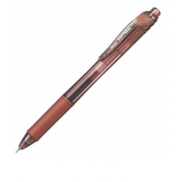 Caneta Pentel Energel Retratil 0.7 Marrom BL107-EN Caneta Pentel Energel Retratil 0.7 Marrom BL107-EN
