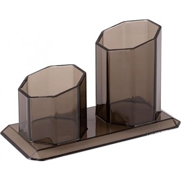 Organizador Porta Lapis Caneta Objeto Duplo Fume Waleu Maxcril