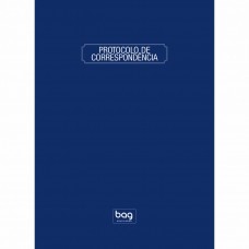 Livro Protocolo De Correspondência - Capa Dura 100 folhas