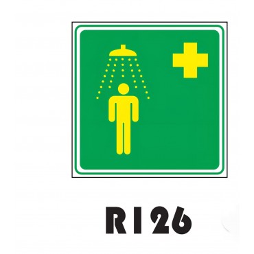 PLACA FOTOLUMINESCENTE SINALIZAÇÃO 20X20 PVC 1MM -R126