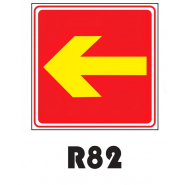 PLACA FOTOLUMINESCENTE SINALIZAÇÃO 20X20 PVC 1MM -R82