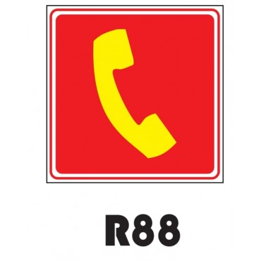 PLACA FOTOLUMINESCENTE SINALIZAÇÃO 20X20 PVC 1MM -R88