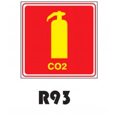 PLACA FOTOLUMINESCENTE SINALIZAÇÃO 20X20 PVC 1MM -R93