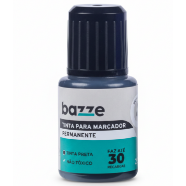 Reabastecedor Tinta Para Pincel Marcador De Quadro Branco 20ML  Preto Bazze