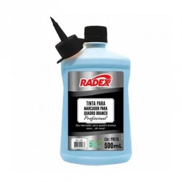 Reabastecedor Tinta Para Pincel Marcador De Quadro Branco 500ml Radex Preto
