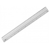 Régua Alumínio 30cm Bazze