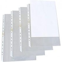 Saco Plástico Universal A4  11 furos c/ 10 unidades Saco Plástico Universal A4  11 furos c/ 10 unidades