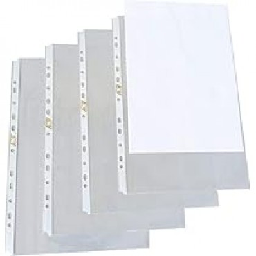 Saco Plástico Universal A4  11 furos c/ 10 unidades