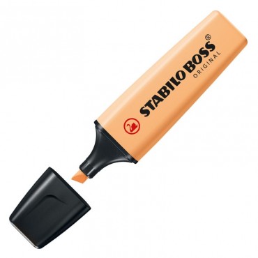 Marca Texto Stabilo Boss Pastel Laranja 70/125
