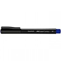 Caneta Ponta Porosa Supersoft Pen Faber-Castell 1.0mm Azul