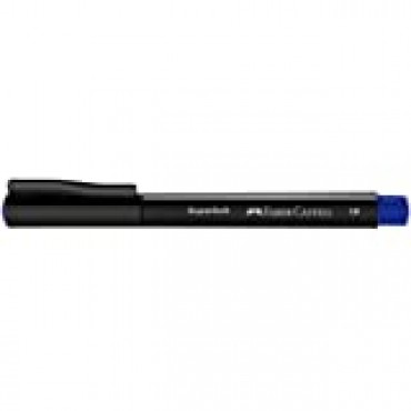 Caneta Ponta Porosa Supersoft Pen Faber-Castell 1.0mm Azul