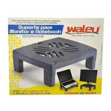 Suporte de Mesa para Monitor Waleu Maxcril Suporte de Mesa para Monitor Waleu Maxcril