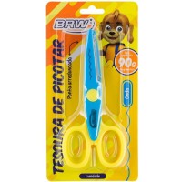 Tesoura Escolar 13 cm Brw Picotar Onda Tesoura Escolar 13 cm Brw Picotar Onda