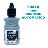Tinta para Carimbo Automático Automatic Radex Preto