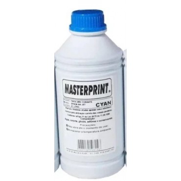 Refil de Tinta Bulk Ink Epson Cyan 1000 ml Masterprint