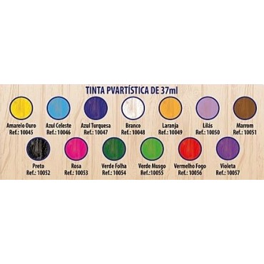 Tinta Fosca PVA Artística  Radex 37 ml Lilas