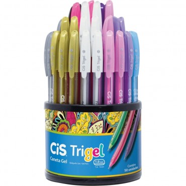 Caneta Cis Gel Trigel Cores