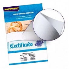 Papel Cartao Masterprint Verge A4 180g C/50F – Branco